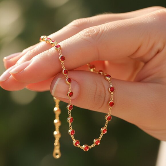 Dainty Pearl Anklet – E&E PROJECT \